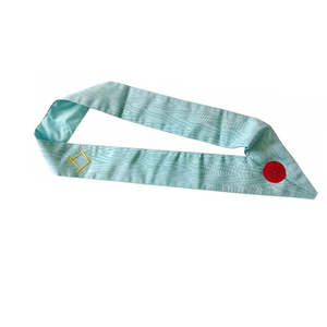 ผ้าคาดเอวเย็บปักลวดลายด้วยมือสำหรับเครื่องแบบเครื่องราชกกุธภัณฑ์ - Product Image 1