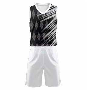 Uniforme de baloncesto unisex más vendido hecho en Pakistán pantalones cortos deportivos estampados en tallas XS y XXS - Product Image 5