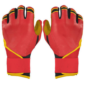 Gants de frappe de softball de qualité supérieure souper gants de baseball de qualité pour hommes en cuir souple baseball durable - Product Image 5