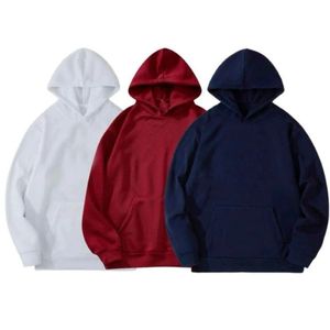 เสื้อฮู้ดดี้ผู้ชายไซส์ใหญ่ รุ่นใหม่ ขายดี ดีไซน์กระเป๋าโลโก้ด้านหน้า ผ้าฟลีซเนื้อผ้าฝ้าย 100% ระบายอากาศได้ดี เหมาะสำหรับฤดูหนาว - Product Image 2