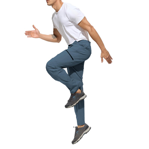 Pantalon Softshell d'extérieur pour homme, coupe-vent, imperméable, pour la randonnée technologique, doublure polaire chaude, respirant - Product Image 3