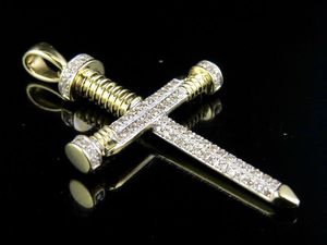 Unique Moissanite Nail <b>Cross</b> Diamond Luxury Jewelry In S925 <b>Silver</b> Iced Out Hip Hop Party Wear <b>Pendant</b> for Men & Women - Product Image 6
