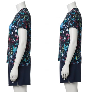 Quick Dry <b>Tennis</b> Wear for Adults with Heat Transfer Printing Polyester Fabric Breathable Sports <b>Clothing</b> Training Apparel Market - Product Image 5