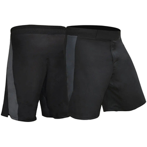 Shorts de combat thaïlandais MMA personnalisés OEM Saleh Enterprises, unisexe, extensibles dans 4 directions, légers, respirants, séchage rapide, pour boxe et arts martiaux - Product Image 1