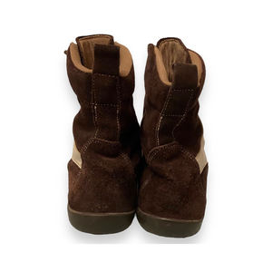 Chaussures de boxe de lutte de vitesse de gym respirantes en cuir véritable pur sur mesure de qualité professionnelle pour hommes - Product Image 5