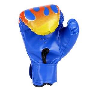 ถุงมือชกมวยสำหรับผู้ชายถุงมือหนัง PU สำหรับการฝึกซ้อมแบบมืออาชีพถุงมือเล่นกีฬา - Product Image 5