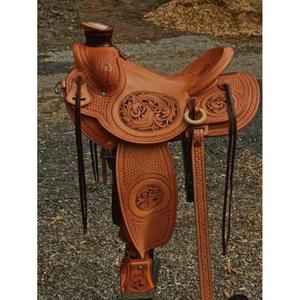 อานม้า100% หนังแท้อุปกรณ์ขี่ม้าทำจากไม้หรูหราเล่นกีฬาหรูหรา - Product Image 4