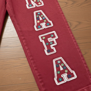 Wholesale Tracksuit Best Price Rhinestone Custom Logo Fleece Track Suit Adjustable Price Men Rhinestone Tracksuits - Product Image 5
