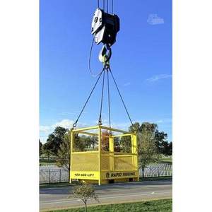 Accessoire pour engin de chantier - Nacelle de travail pour grue 2026 Rapid Rigging pour deux personnes, plateforme de travail surélevée 60 x 36 pouces - Product Image 3