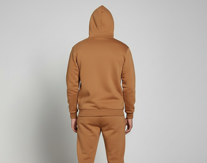 Survêtement unisexe personnalisé | Ensemble de survêtement à capuche solide à la mode | 100% coton antibactérien respirant tissu lourd hiver - Product Image 4