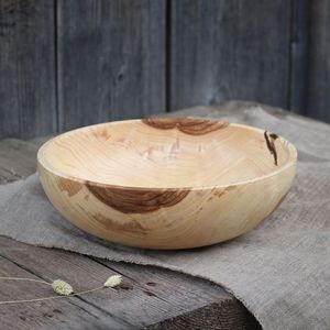 QUALITY NATURAL BEST WOODEN BOWL SALAD BOWL <b>Set</b> Different Sizes of Wood Bowl <b>Set</b> for Restaurant Kitchen handmade - Product Image 5