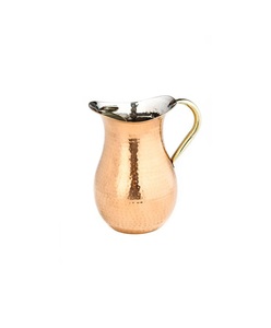 Jarra de cobre duradera con superficie interior lisa y acabado exterior rústico perfecto para escritorio de oficina o mesa de estudio - Product Image 3