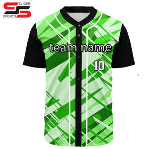High Quality Baseball Jersey Uniform Blank Custom Embroidered and Sublimation Logo Youth Kids Wholesale Baseball T Shirts - Product Image 6