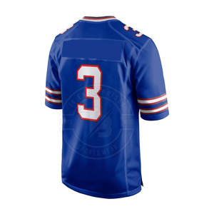 Camiseta de fútbol americano personalizable para hombre, tecnología de sublimación de manga corta transpirable de alta calidad, diseña tu propia camiseta - Product Image 2