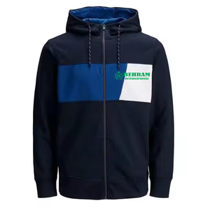 Sweat à capuche unisexe surdimensionné à fermeture éclair, en molleton épais 100 % coton, respirant et à séchage rapide, avec logo personnalisé de haute qualité - Product Image 3
