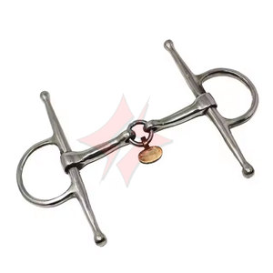 Por encargo de alta calidad caballo inglés boca completa mejilla filete broca occidental holandés broca calzones plata alemana - Product Image 1