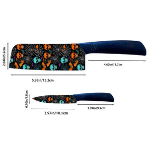 Couteau de chef en céramique artisanal, manche en plastique, passe au lave-vaisselle, pour la survie en plein air, qualité supérieure, en stock - Product Image 2