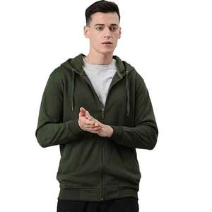 Sweats à capuche brodés de créateurs pullover uni pour hommes sweats à capuche personnalisés logo personnalisé sweats à capuche courts unisexe 100% coton - Product Image 5