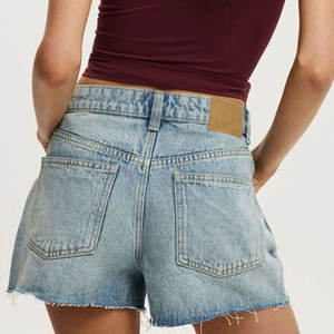 Shorts en jean pour femmes de haute qualité, design tendance, respirants, taille haute, shorts en jean pour femmes - Product Image 6