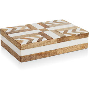 Usine directe nacre boîte de rangement bijoux organisateur poitrine bibelot pour femmes anniversaire mariage par ambiance style de vie - Product Image 5