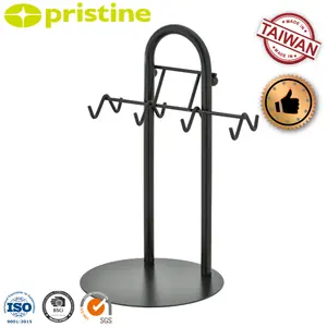 Miglior scaffale OEM all'ingrosso produttore di Taiwan home storage kitchen supporto funzionale in metallo fai da te supporto per tazza da caffè