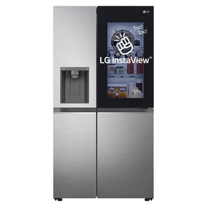 Refrigerador Side-by-Side Premium Clase E 913x73.5x179cm INSTAVIEW GSXV80PZLE No Frost con Congelador, Puerta a Puerta, Acero Inoxidable, para el Hogar - Product Image 1