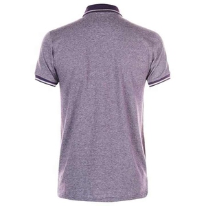 Logotipo personalizado de alta calidad para hombres para Polos y camisas de golf Tela de punto de patrón sólido para deportes y salidas corporativas - Product Image 5