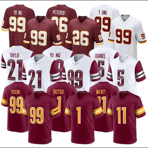 เสื้อฟุตบอลอเมริกันปักลายทีมผู้ชาย คัมมอนเดอร์ส ปี 2025 แบบเย็บติด ชุดยูนิฟอร์มสั่งทำพิเศษสำหรับผู้ใหญ่ ชุดเหย้า ชุดเยือน กางเกงขาสั้น - Product Image 1