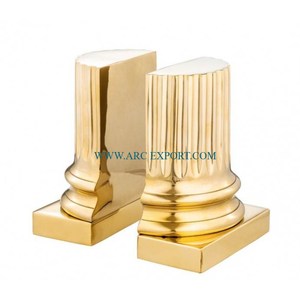 Sujetalibros de lujo de aluminio y plata, Decoración de mesa Vintage de calidad Superior para el hogar, sujetalibros más vendidos para bibliotecas escolares - Product Image 5