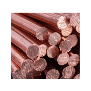 Alta calidad C101 Dia 2-90mm varilla redonda barra de cobre semidura 99.9% cobre puro cobre rojo - Product Image 3