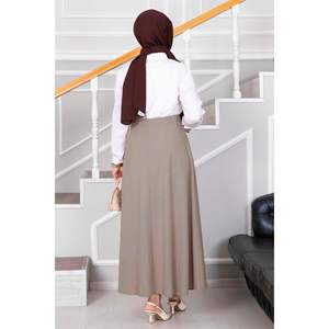 Mevlana Long Hijab <b>Skirt</b> with Stones Boy Friendly - Product Image 4