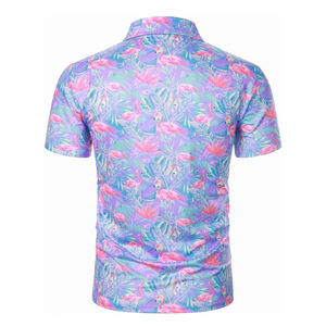 T-shirt solide pour hommes Tissu tricoté de la meilleure qualité-Confortable Séchage rapide Durable Coton Polyester Spandex Tendance Meilleure sublimation - Product Image 3