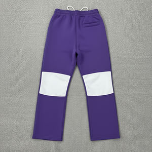 Pantalones Casuales de Lona 100% Algodón de Alta Calidad, 2 Colores, Estilo Holgado, para Hombre, con Logotipo Bordado Personalizado, Estilo Hip Hop Urbano, Pierna Ancha - Product Image 5