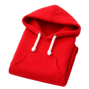 Red <b>Dog</b> Hoodie Bright Solid Color Warm Pet Pullover Hoodie Cozy Fleece Winter Essential - Product Image 6