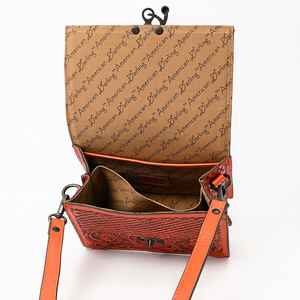 Bohemian Vintage Fashionable Autumn Custom <b>Women's</b> Eco-Friendly Tassel Zipper Tote <b>Crossbody</b> <b>Bag</b> <b>Large</b> Capacity Genuine Leather - Product Image 6