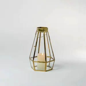 Portavelas redondo moderno para eventos elegantes, linterna colgante de metal, disponible por Zahid Exports, gran mayorista - Product Image 3