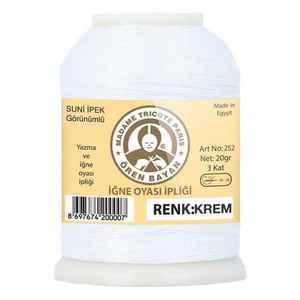 Ören Bayan Suni İpek 20G-Krem Hilos de coser - Product Image 1