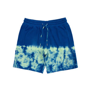 Pantalones cortos de verano Tie Dye Cordón en la cintura Precio al por mayor Pantalones cortos de prendas de vestir para niños con tarifa mayorista OEM con precio barato - Product Image 3