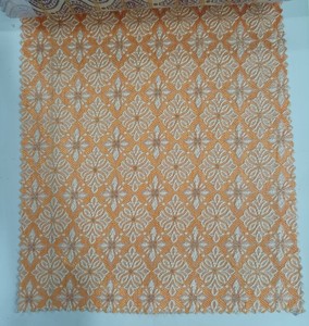 Tissu en polyester ignifuge conforme à la sécurité pour usage industriel Polaire en polyester super doux brodée pour couvertures - Product Image 2