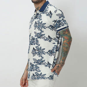 Polo de golf de manga corta para hombre en venta al por mayor de alta calidad con logotipo personalizado - Product Image 3