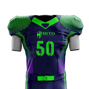 Camiseta y pantalones de fútbol americano de estilo profesional con marca personalizada Conjunto de uniforme de fútbol americano personalizado para adultos y jóvenes disponible - Product Image 3