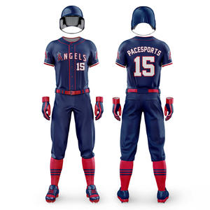 Ropa deportiva personalizada de buena calidad para hombre, novedad de 2025, ropa de verano para mujer, uniforme de béisbol, camiseta en blanco, camisetas de béisbol - Product Image 1