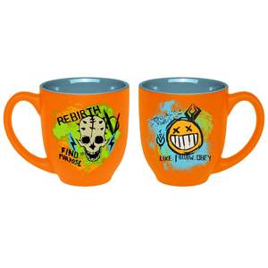 Modern Design Borderlands 3 <b>Mug</b> Punk Sticker <b>Ceramic</b> Beer Cup with <b>Lid</b> Microwave Safe 200ml/400ml/600ml Capacity Free Shipping - Product Image 1