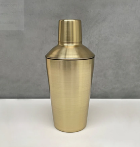 Shaker à cocktail en acier inoxydable, design élégant, mini shaker à cocktail unique, personnalisé et en métal, à bas prix - Product Image 2