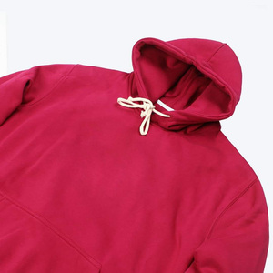 Sweat à capuche polaire brodé pour homme, style athleisure, avec logo frontal, respirant, écologique, 100 % biologique - Product Image 6