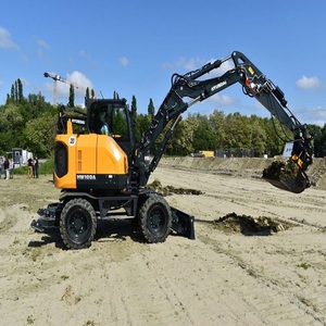 Bomba de construcción versátil Hyundai HW100A con engranaje de motor duradero y componentes de núcleo PLC para empresas de excavadoras sobre orugas - Product Image 2