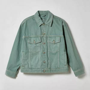 Chaqueta de Mezclilla Casual para Hombre, Ropa de Invierno, Color Personalizado, Chaqueta de Mezclilla a la Moda, Corte Ajustado - Product Image 1