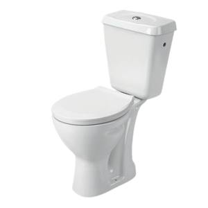 2023 Offre Spéciale moderne salle de bain à double chasse toilettes en céramique deux pièces articles sanitaires dos au mur conception - Product Image 2