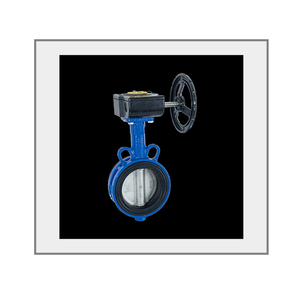 วาล์วผีเสื้อแบบแมนนวลสำหรับน้ำมันแก๊สน้ำผู้ผลิตโดยตรงสั่งซื้อจำนวนมาก - Product Image 1