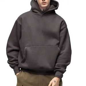 Sudadera con capucha pesado de algodón con estampado de soplo de alta calidad 2024 para hombre, Sudadera con capucha personalizada de gran tamaño - Product Image 1